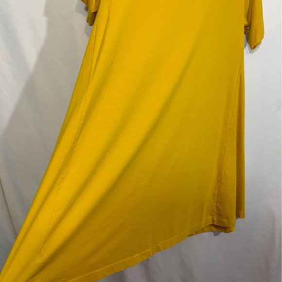 COS woman’s canary yellow a line dress. Large front pockets. Size M. - Picture 7 of 10